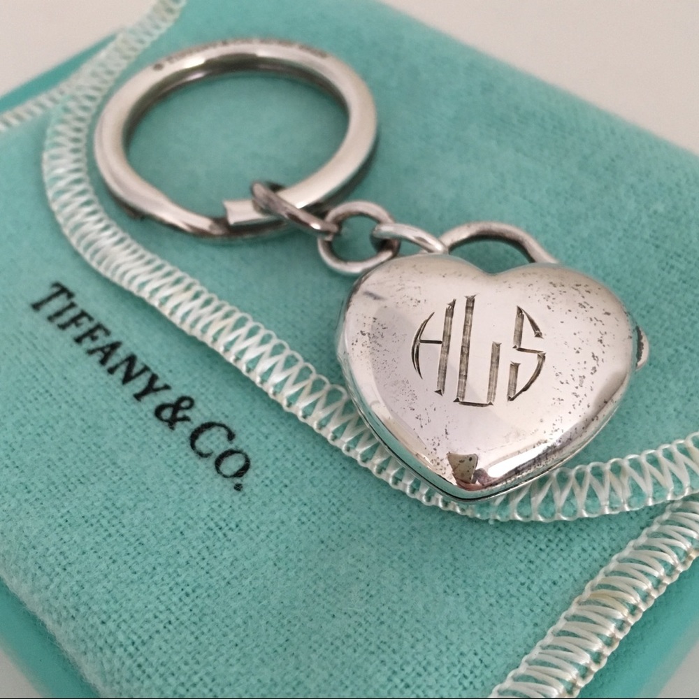 Tiffany & Co. Sterling Silver Key Ring Locket